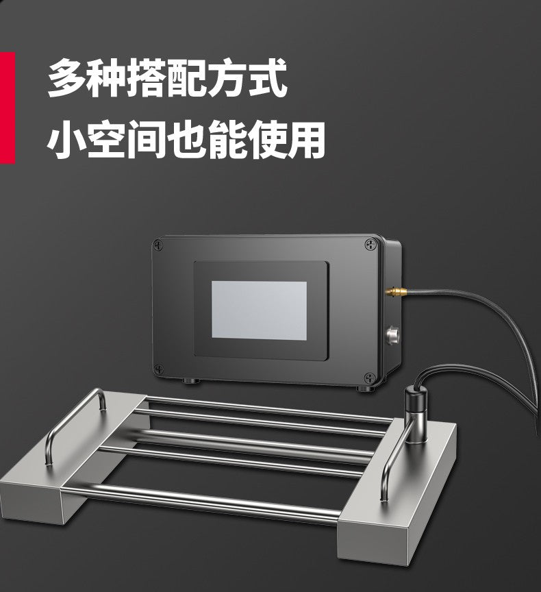 High-Power Bubbling Ultrasonic Dishwasher for Home, Restaurant, Small Smart Sink, Portable, Simple, No Installation