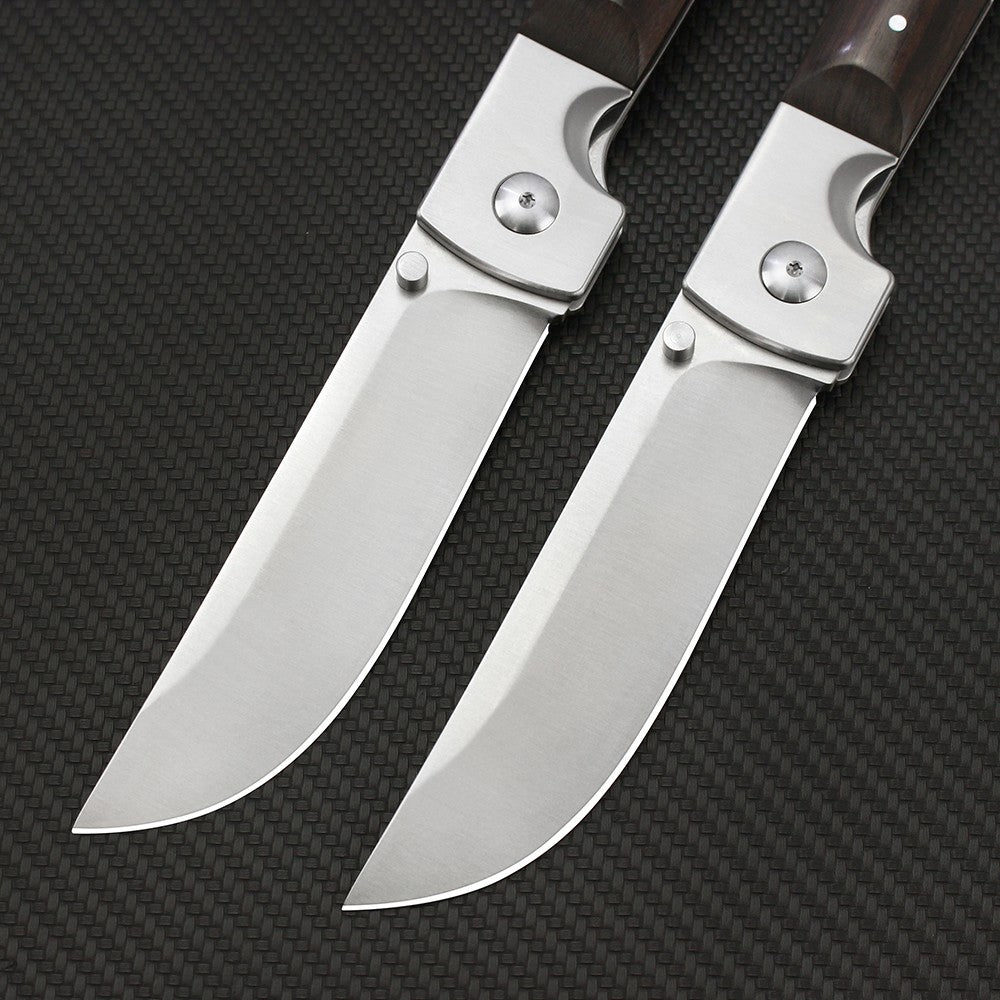Russian Pchak Folding knife D2 Blade Wood Handle Kitchen Tool Portable Outdoor Tactical Survival Camping Hunting Utility Knives