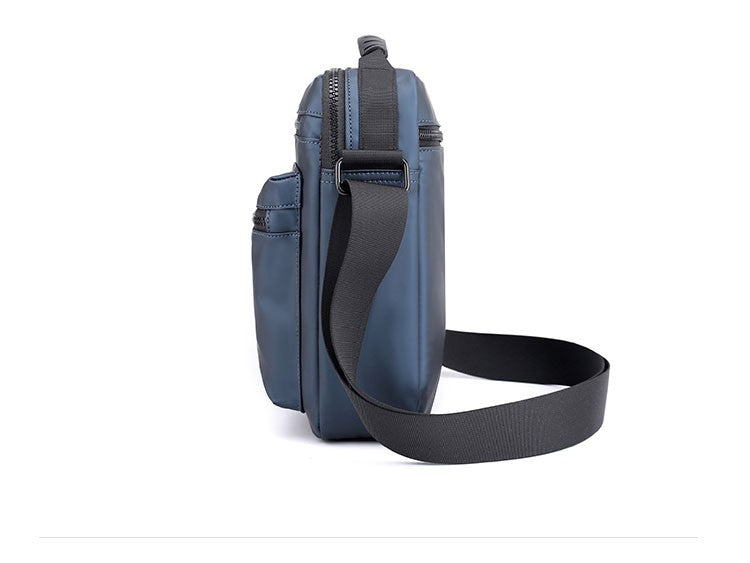 Man Classic Messenger Bag Men's Multifunction Shoulder Sling Pack Nylon Business Crossbody Flap Male Simple Handbags