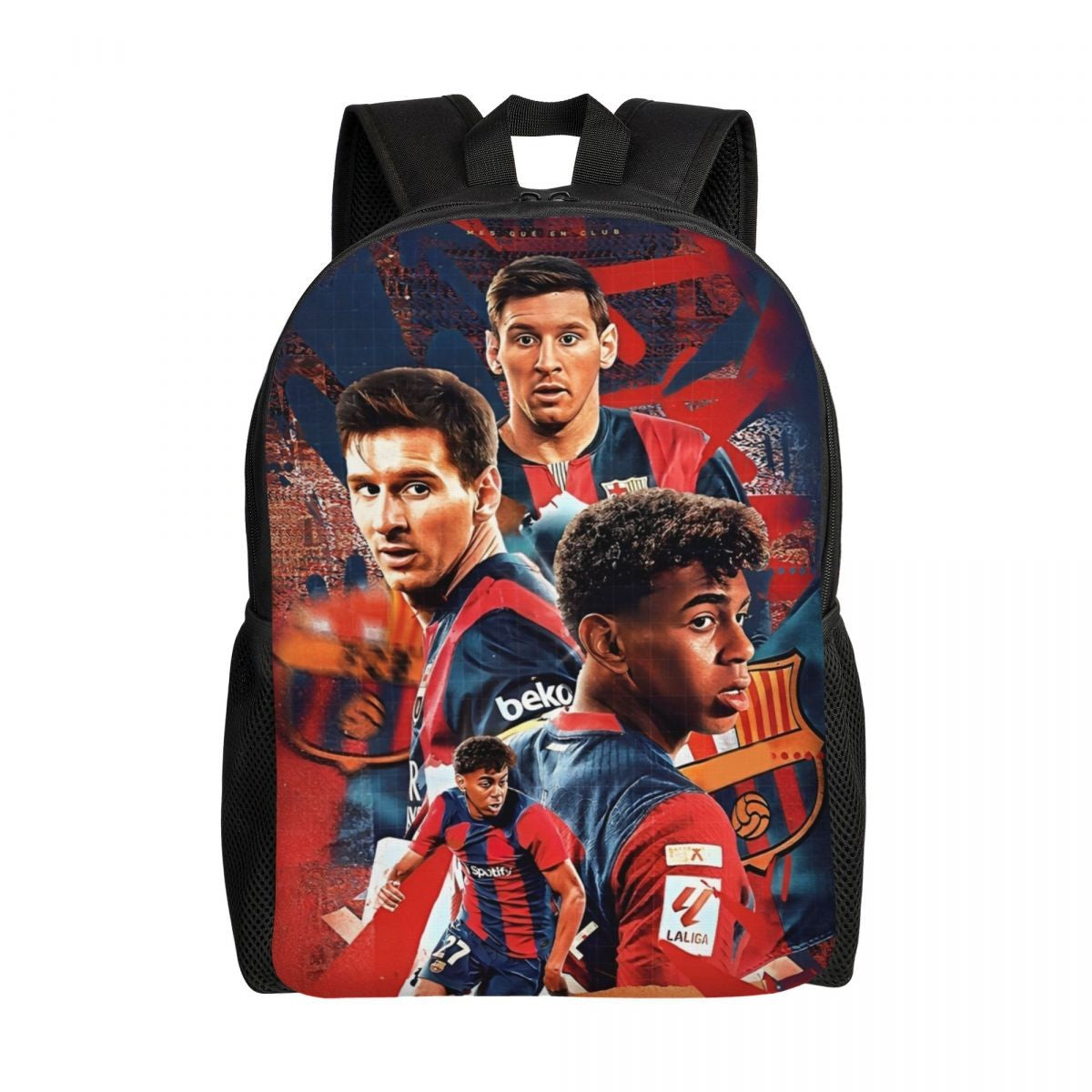 Lamine Y-Yamal Mochila Infantil para Meninos Meninas, Mochilas Esportivas de Futebol, Mochila Escolar Kawaii para Creche