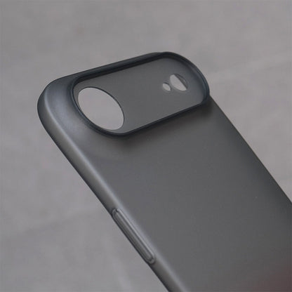 Capa Dura Ultrafina 0,3mm Para iPhone Air 17 16 Pro Max Plus 16E Translúcida Fosca Preta Fina PP Para iPhone17ProMax 16Pro