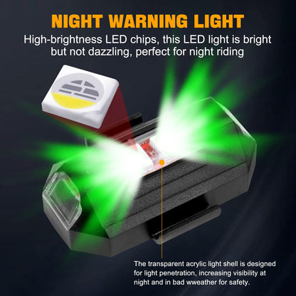 Motorcycle Lights Drone Strobe Light USB LED Anti-Collision Bike Aircraft Night Flying Mini Flashing Warning Signal Light