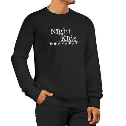 Myogi Night Kids INITIAL D?WHITE PRINT? Pullover men wear anime clothing men's clothing tracksuit men hooded sweatshirts