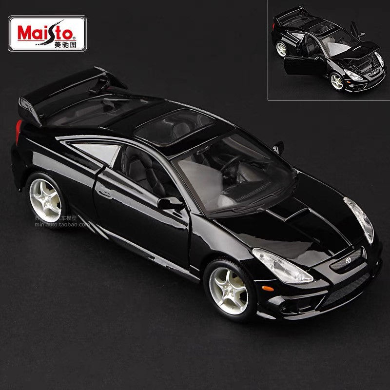 Maisto 1:24 Toyota Celica GT-S Liga Miniatura Carro Modelo Diecast Metal Escala Carro Modelo Coleção Crianças Brinquedo Veículos Presente