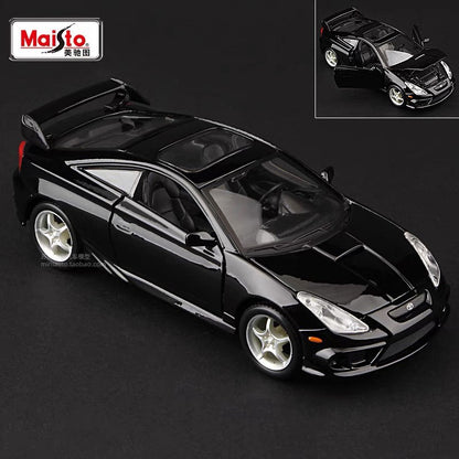 Maisto 1:24 Toyota Celica GT-S Liga Miniatura Carro Modelo Diecast Metal Escala Carro Modelo Coleção Crianças Brinquedo Veículos Presente