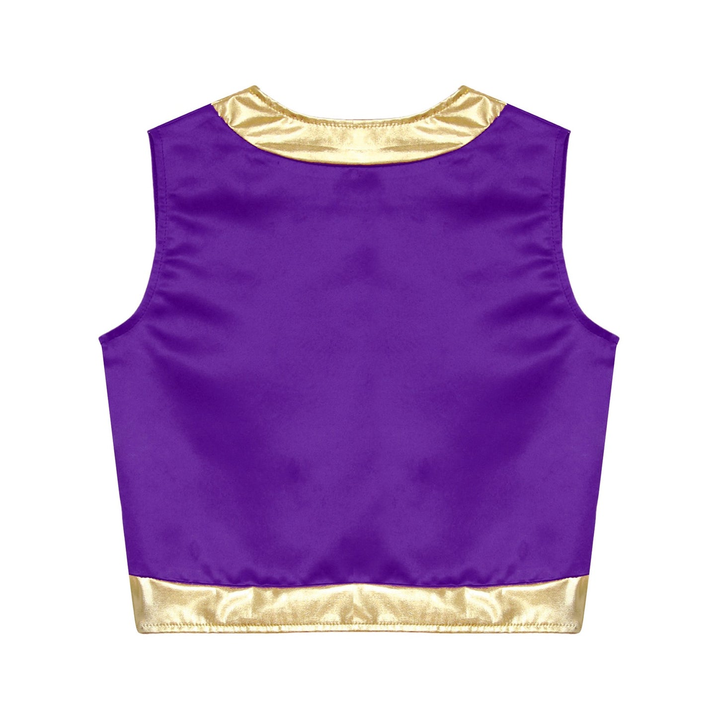 Boys Girls Halloween Toad Game Character Vest Open Front Loose Waistcoat Carnival Theme Party Super Brother Role Play Costume