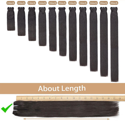 100% Human Vietnamese Raw Hair Bundles Super Double Drawn 16A Virgin Hair Bundle Straight Human Hair Weave Thick Ends Extension