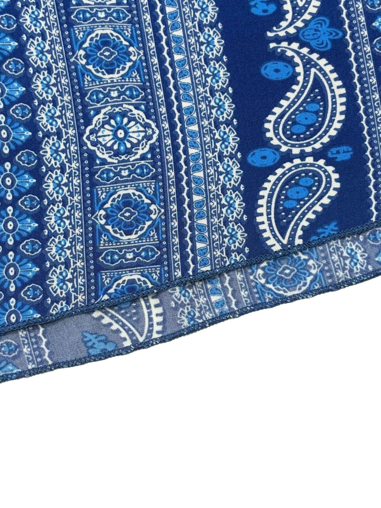 Women's Summer Ethnic Pattern Backless Split Thigh Dress Ladies Summer Clothes Boho Fashion Frill Trim Long Dress for Beach