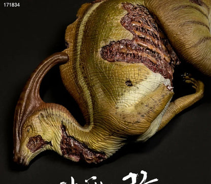 NANMU É DIFÍCIL DE MUDAR Modelo de Dinossauro Parassaurolofo do Período Jurássico 26CM Estátua de Dinossauro Estático Cadáver de Hadrossauro