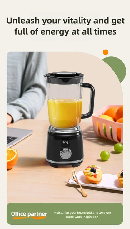 Espremedor TINSOL Novo Lar 10 Lâminas 3000mAh Liquidificador Multifuncional com Botão Espremedor Triturador de Gelo Alta Taxa de Extração de Suco Ferramentas de Cozinha
