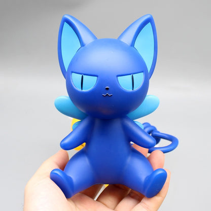 14cm Card Captor Sakura Cerberus E Spinel Sun Anime Action Figure Modelo Estátua Coleção Decoração de Mesa Enfeite Brinquedo de Presente