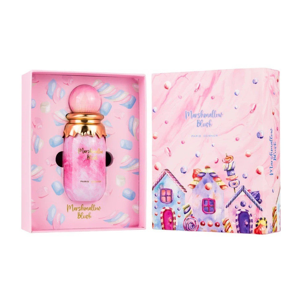 Perfume Árabe Marshmallow Feminino Longa Duração Spray Corporal Perfumes para Mulheres Oriente Médio Parfum Notas Frutadas Feromônio