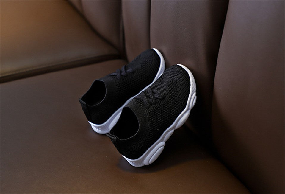 Kids Shoes Anti-slip Soft Rubber Bottom Baby Sneaker Casual Flat Sneakers Shoes Children Size Kid Girls Boys Sports Shoes