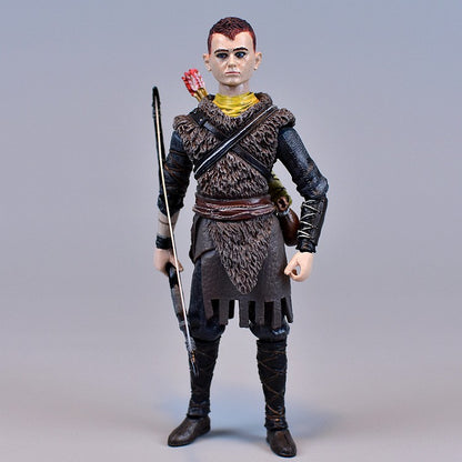 God of War 4 Filho Atreus PVC Boneco de Ação Modelo Colecionável Brinquedos 14cm