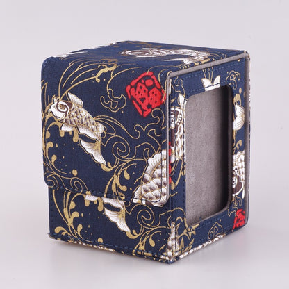 Estojo Porta-Deck de Cards de RPG para 100+ Cartas Magic TCG, Organizador e Estojo de Armazenamento para Jogos de Tabuleiro, Estojos para Cartas Colecionáveis, Presentes