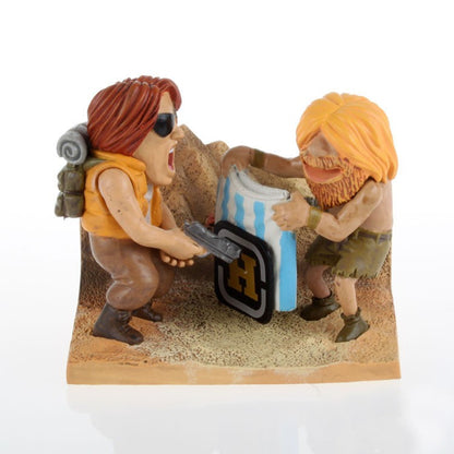 Clássico Jogo de Fliperama Japonês Metal Slug Hostage Wendigo Criativo Modelo de Múmia Gorda Boneco Brinquedos Sem Caixa de Varejo