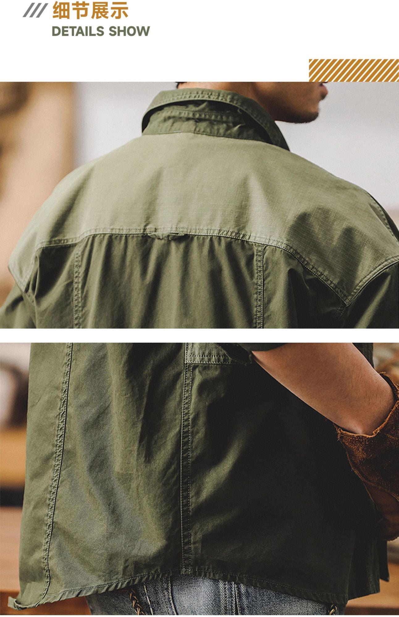 Vintage Patchwork Design Men Autumn Tactical Function Cargo Shirts Y2K High Street Techwear Style Long Sleeve Tops camisetas