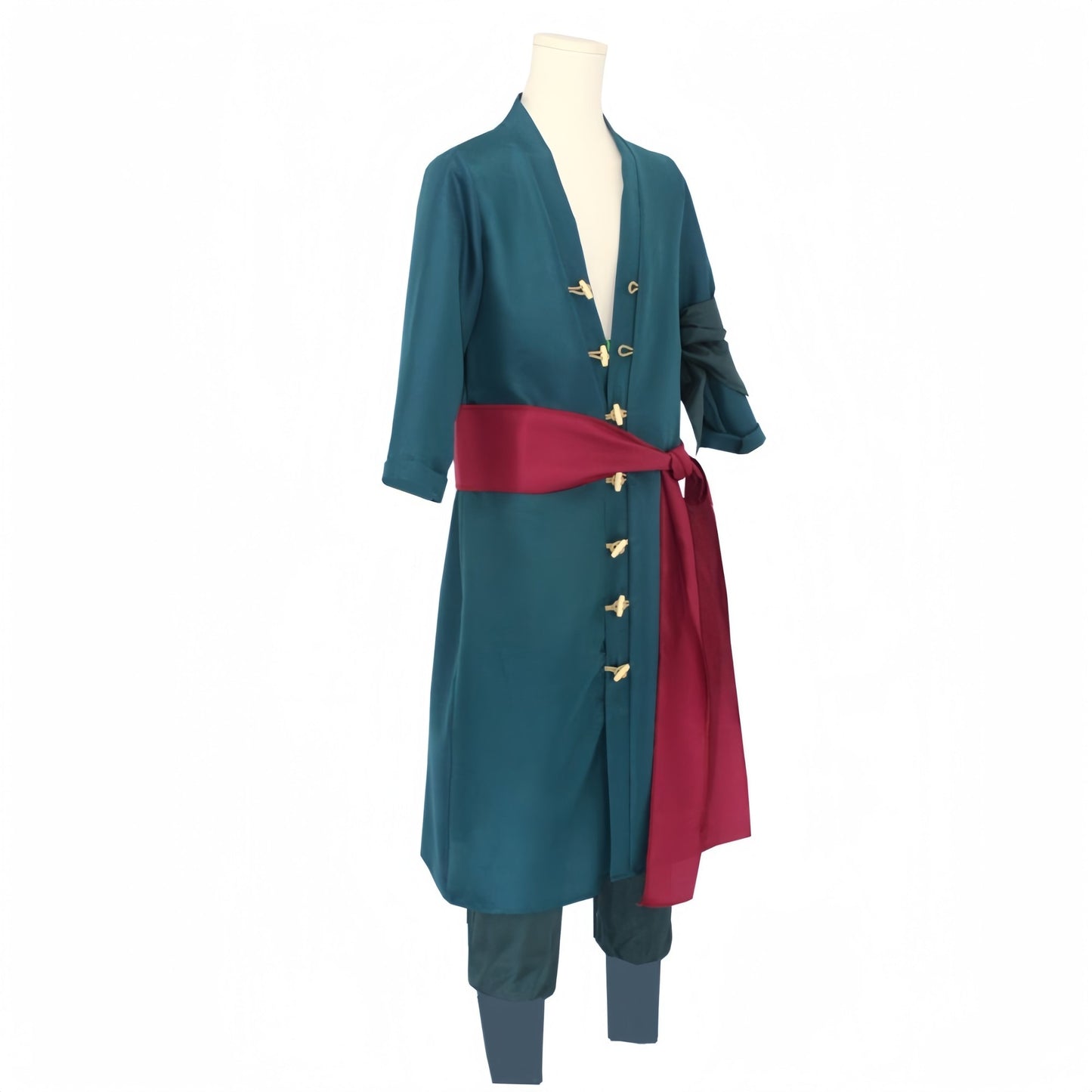 Fantasia Wano Country Roronoa Of Zoro Cosplay Kimono Anime Pirate Disfraz Costume Men Male Halloween Carnival Party Clothes