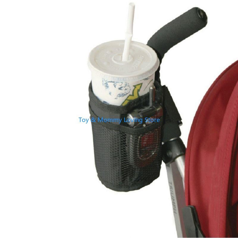 Y1QF Bike Baby Cart Cup Holder Drink Feeding Bottle Waterproof Rack Universal Pram
