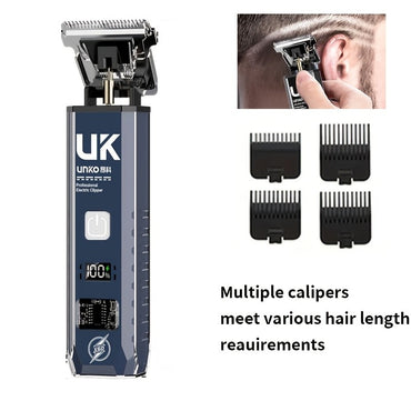 Professional Cordless Hair Clipper, Rechargeable Electric Hair Trimmer for Men Kids Home & Salon Use