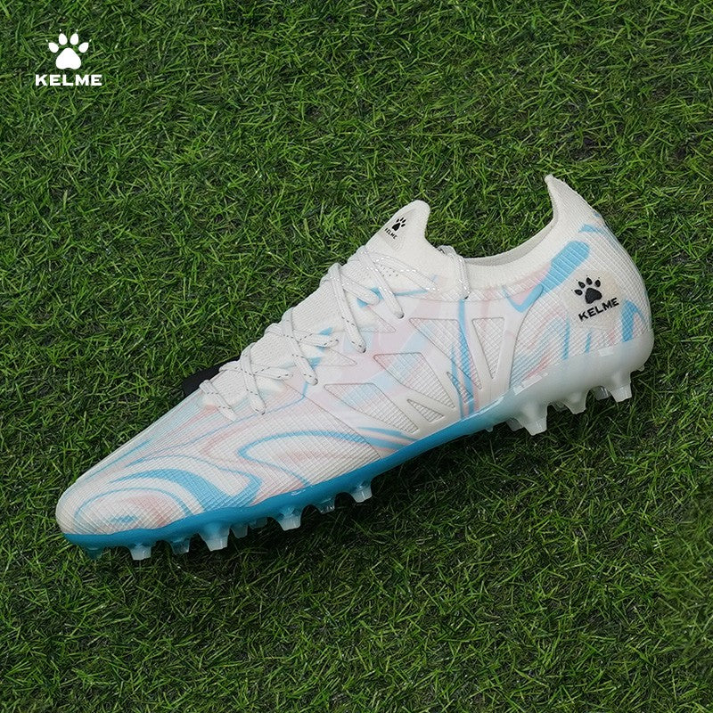 KELME Adult football boots Men's Disease Electric 3.0 Short Spikes Soccer shoes Children's MG Professional Match Training Shoes