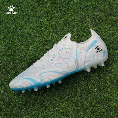 KELME Adult football boots Men's Disease Electric 3.0 Short Spikes Soccer shoes Children's MG Professional Match Training Shoes