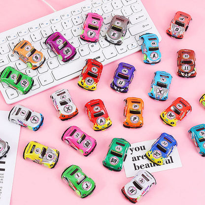 12Pcs Mini Colorful Pull Back Car Game Kids Birthday Party Small Gift Giveaway Toy Pinata Filler Classroom Prize Boys Girls Gift