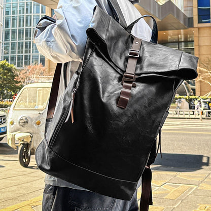 Advanced Retro Backpack for Men, Fashionable and Versatile, Trendy Brand Casual Backpack, Computer Travel Backpack