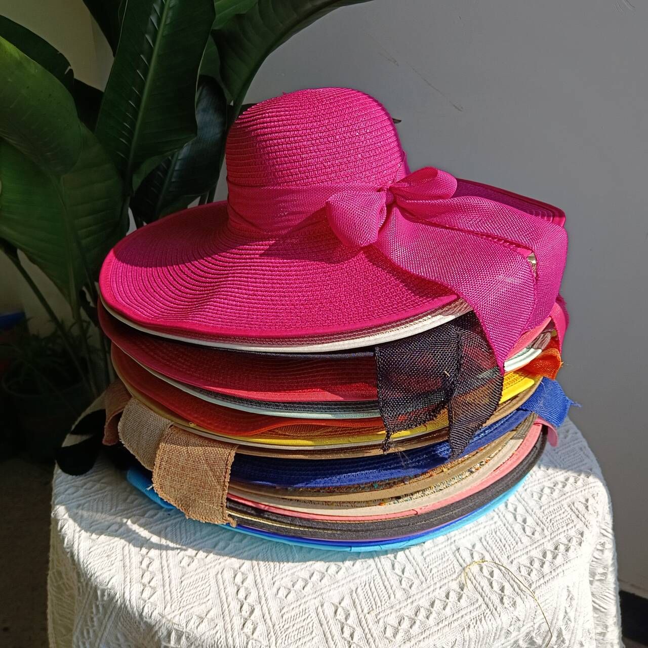 Summer straw hat 2025 large brim outdoor sun protection sun hat travel vacation foldable beach hat  sombrero para sol mujer