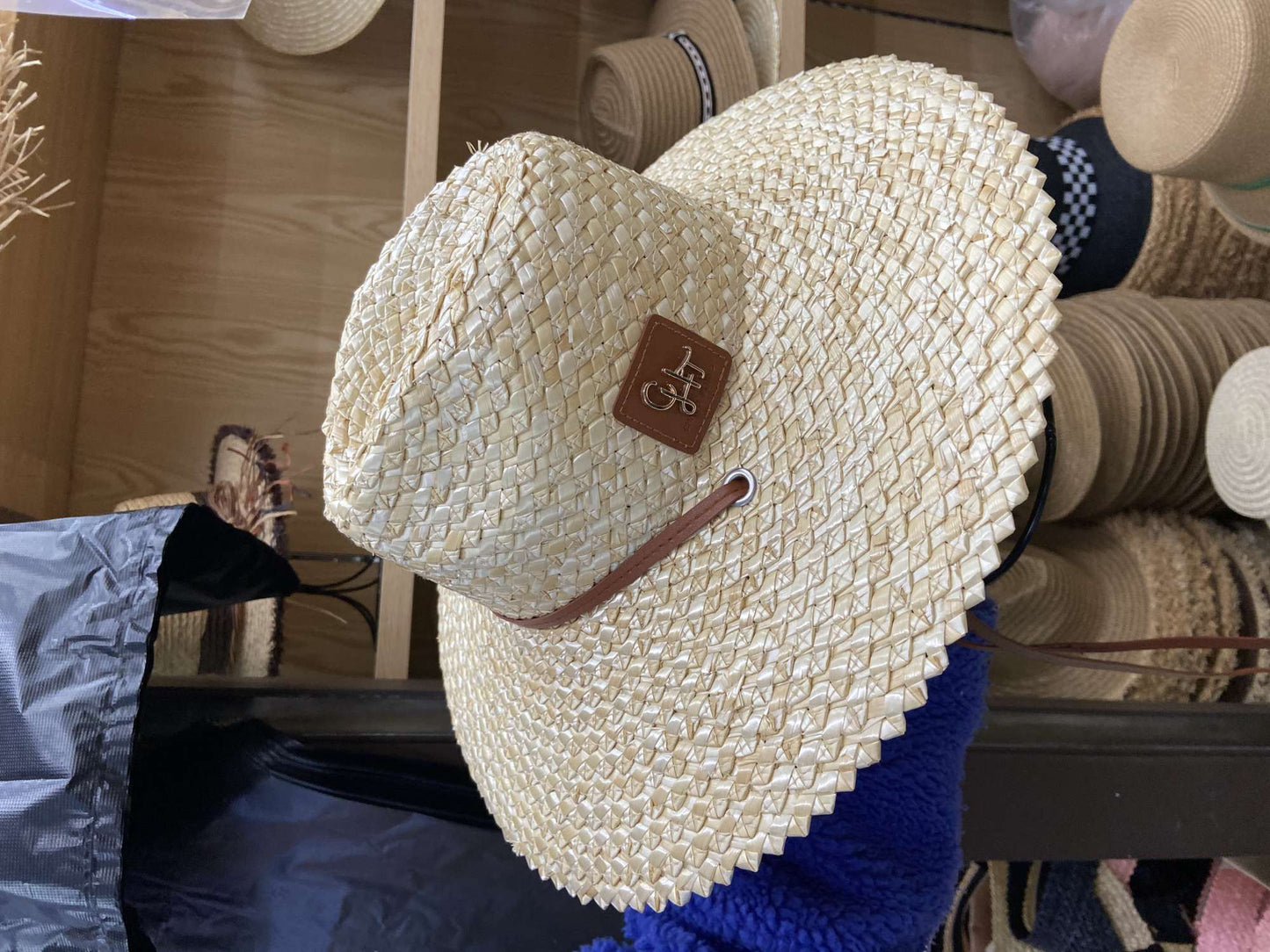 Chapéu de palha Raffite com aba grande para Jazz, chapéu de praia retrô inglês versátil para mulheres com proteção solar, estilo Hepburn, chapéu de senhora francesa
