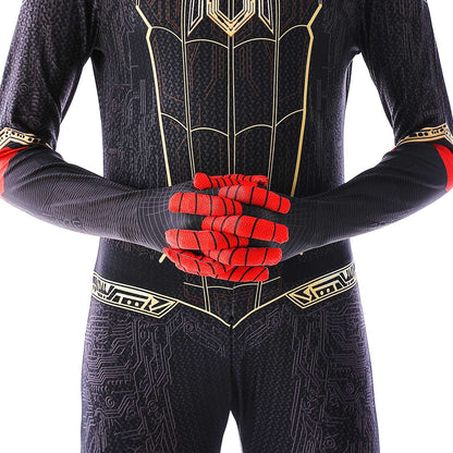Anime Superhero Costume Miles Morales Cosplay Zentai Bodysuit Halloween Costumes Kids Superhero Costumes Movie Characters