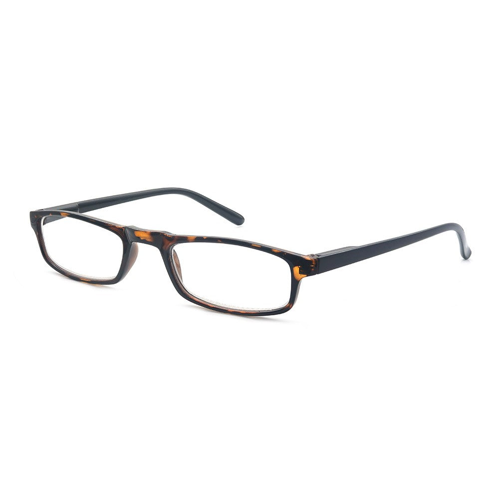 Women Men Reading Glasses Classic Small Rectangle Frame Spring Hinge Ulrta Comtable Wear Readers Eyeglass with Diopters