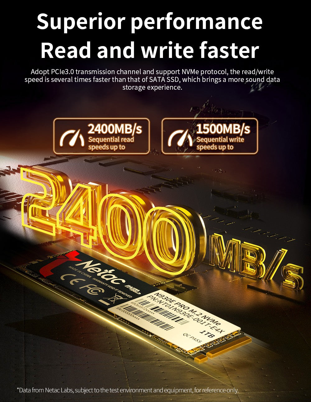 Netac SSD NVMe M2 1TB 128GB 256GB 512GB M.2 SSD NVMe PCIe Disco Rígido SSD Interno para Laptop Desktop