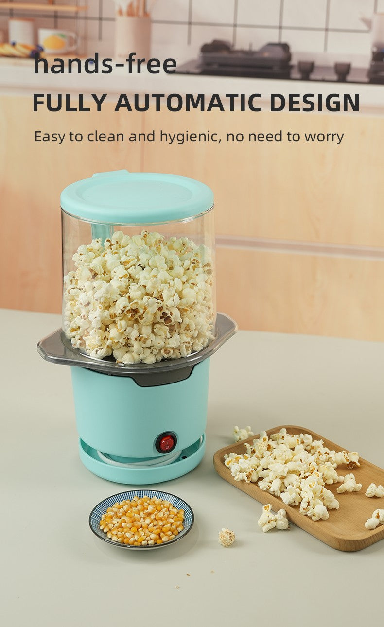 Popcorn Machine Household Healthy Hot Air Oil Free Corn Popcorn Maker For Kitchen Kids Home-made Popcorn Movie Snack 110V/220V