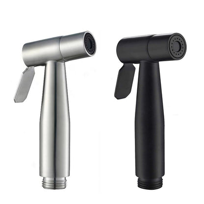 Pulverizador de Torneira de Banheiro Portátil, Pulverizador de Aço Inoxidável, Pistola de Pulverização de Bidê Manual, Chuveiro Higiênico de Limpeza Automática, Torneira Manual de Banheiro