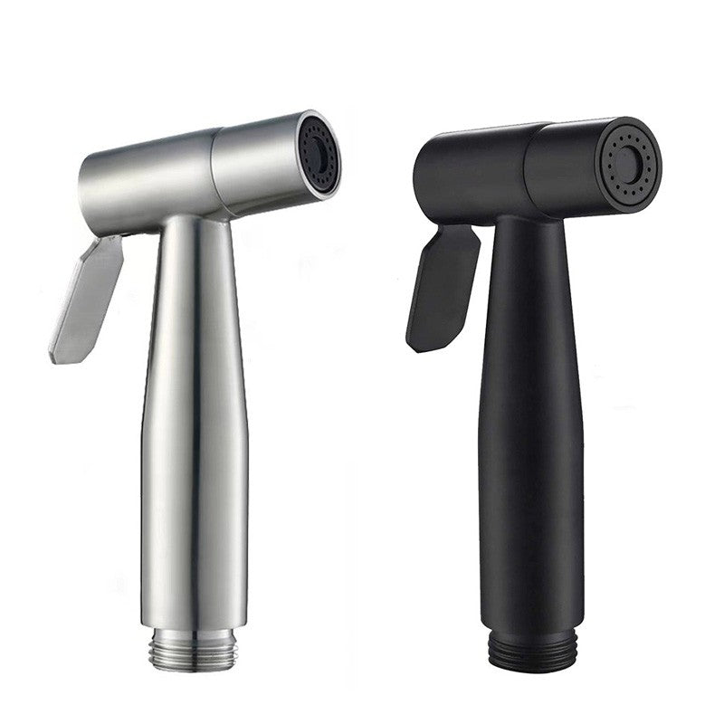 Pulverizador de Torneira de Banheiro Portátil, Pulverizador de Aço Inoxidável, Pistola de Pulverização de Bidê Manual, Chuveiro Higiênico de Limpeza Automática, Torneira Manual de Banheiro