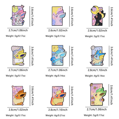 Anime Figure Enamel Pin Cartoon Badges on Backpack Cute Brooches Hat Lapel Pins Cosplay Accessories Toys Gifts