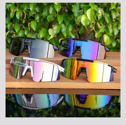 SCVCN New Men Bicycle Sunglasses Women Outdoor Cycling Glasses MTB Driving Bike Eyewear Sports Running Hiking UV400 Goggles