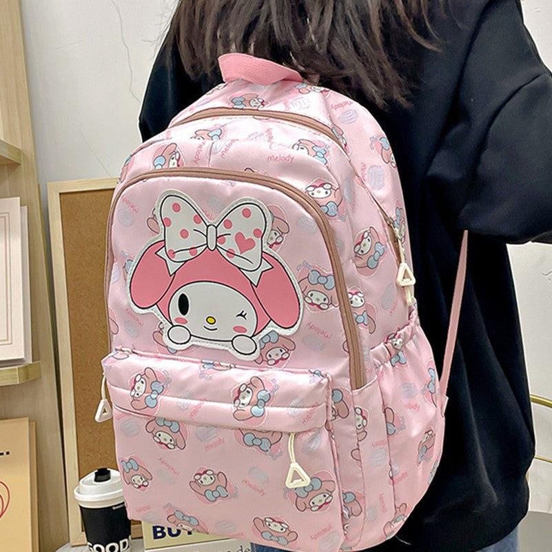 Mochilas infantis de desenho animado de grande capacidade, mochila escolar fofa para meninos e meninas, bolsa de ombro de alta qualidade.