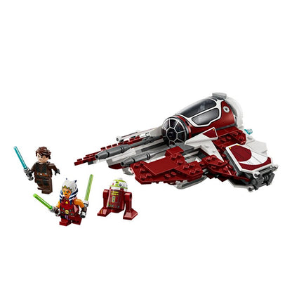 LEGO Star Wars 75401 Interceptador Jedi de Ahsoka, Brinquedo de Blocos de Montar para Crianças, Presente