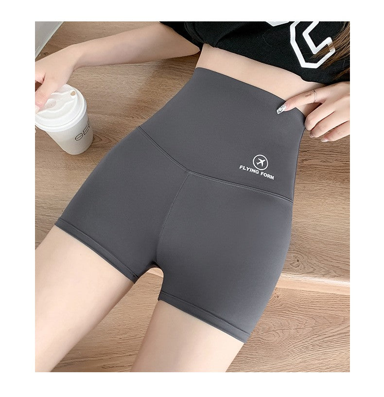 2023 Summer Sports Yoga Shorts Women Letter Embroidery Biker Shorts Women High Waist Casual Streetwear Elastic Female Underwear