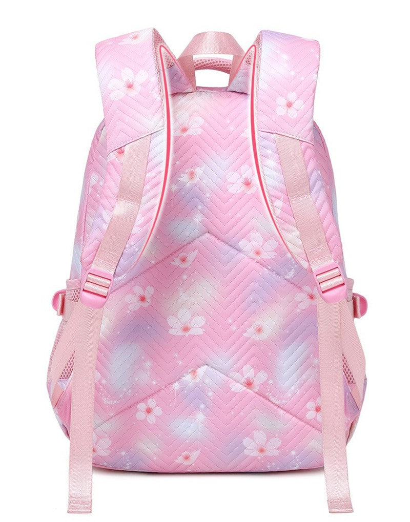 Mochila Mickey Minnie 3 Peças para Meninas e Meninos com Lancheira e Estojo, Mochila Escolar Fofa para Ensino Fundamental e Médio, Presente de Natal