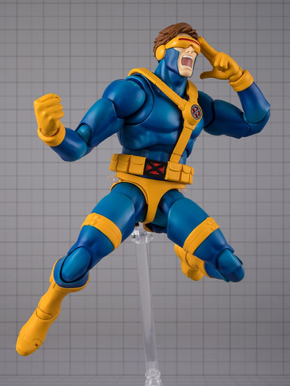 Original BANDAI S.H.Figuarts X-Men Cyclops GAMERVERSE Action Figure Brinquedos PVC Modelo Coleção Anime Articulado Boneco Presente