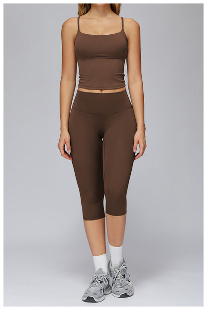 Ctenkevet High Waist Sport Legging Women 7-Divide Pants Gym Pants Women Running Workout Leggings Female Soft Push Up Tights