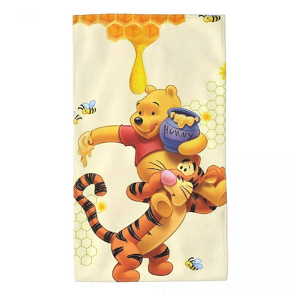 Winnie The Pooh Bear Piglet Merch Towel for Beach New Summer Microfiber Shower Towel No Sand Quick-Dry Surf Towels