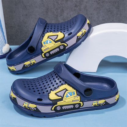 New Kids Clogs Baby Girls Slippers Summer Beach Water Shoes Indoor Outdoor EVA Casual Slipper Cute Little Girls Shoes Sandals