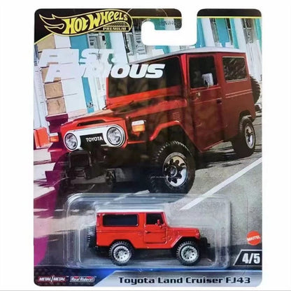 Original Hot Wheels Velozes e Furiosos Carro Modelo 1/64 2025 Lamborghini Porsche Honda Toyota Modelo Coleção Liga Carros Modelos Brinquedos Presente