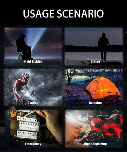 Mini LED Flashlight Keychain Multifunctional Portable COB Camping Lamps USB Charging Work Lights Outdoor Pocket Lamp With Magnet