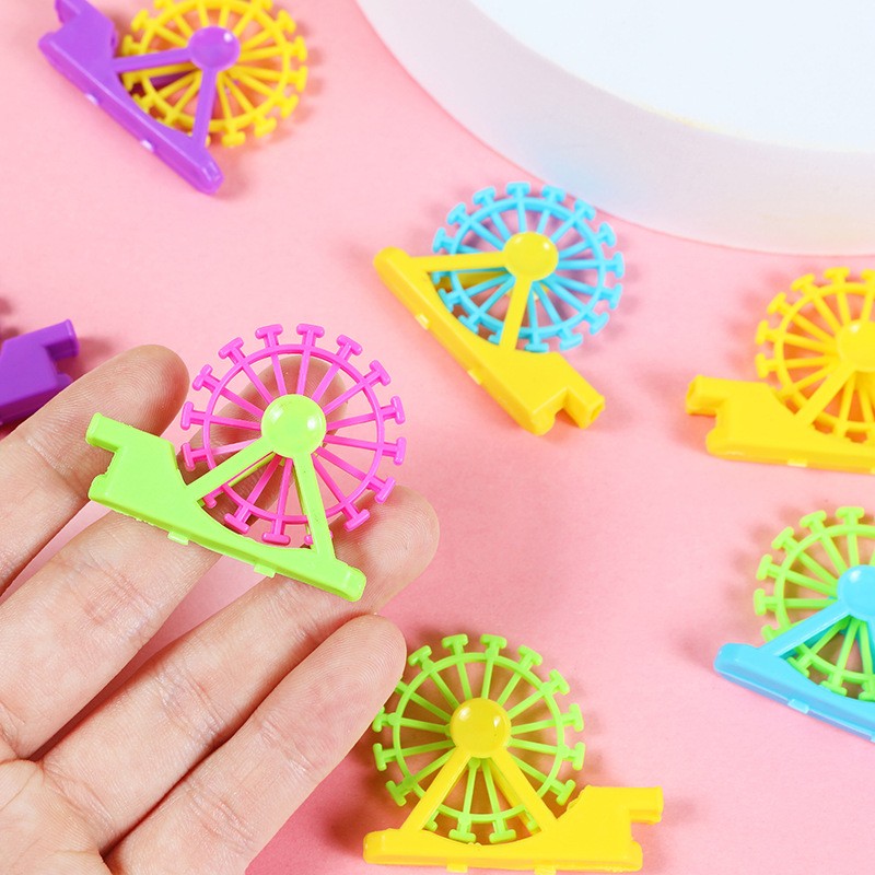 10/20/50PCS Children Cartoon Ferris Wheel Whistle Parent-Child Interaction Children'sToys Birthday Party Gift Random Color Tuya