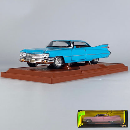 1:24 Cadillac Eldorado Biarritz 1959 Série 62 Liga Diecast Modelo Miniatura Voiture Decoração de Casa Presentes de Natal Para Crianças